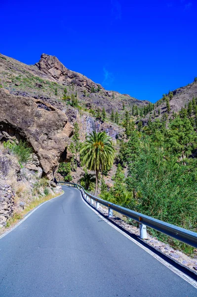Valle Soria Con Hermosos Paisajes Isla Canaria Gran Canaria España — Foto de Stock