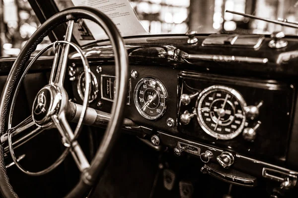 Berlin May 2018 Interior Full Size Luxury Car Mercedes Benz — Stock Photo, Image