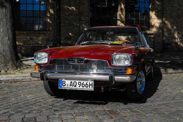 베를린 2018 스포츠 자동차 Bmw 3000 1966 양식에 시키입니다 전시입니다 — 스톡 사진