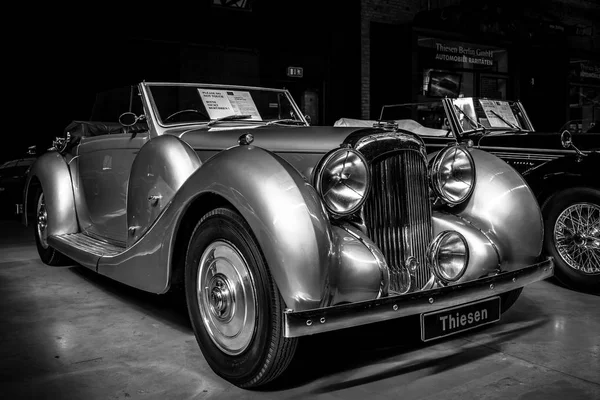 Berlín Mayo 2018 Raro Coche Lagonda V12 Drophead Coupe 1938 —  Fotos de Stock