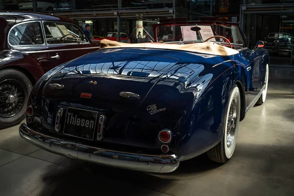ベルリン 2018 高級車アルファロメオ 2500 のカブリオレ 1949 リアビュー の展覧会 Oldtimertage ベルリン — ストック写真