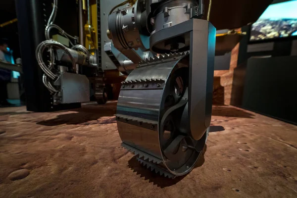 Berlín Abril 2018 Pabellón Espacial Exomars Rover Rover Marte Agencia — Foto de Stock