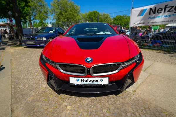 Berlin Mai 2018 Une Voiture Sport Hybride Rechargeable Bmw Oldtimertage — Photo