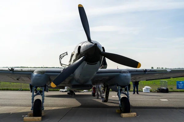 Berlin April 2018 Soviet Ground Attack Aircraft Ilyushin Shturmovik Great — Stock Photo, Image