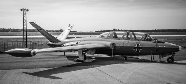 Berlin Germany April 2018 Jet Trainer Fouga 170 Magister Airfield — Stock Photo, Image