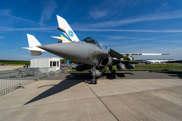 Berlin Germany April 2018 Multirole Fighter Dassault Rafale Airfield French — Stock Photo, Image