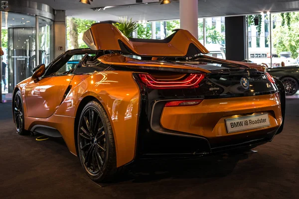 Berlin June 2018 Showroom Plug Hybrid Sports Car Bmw Roadster — Stock Photo, Image