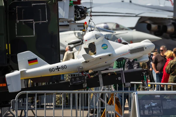 Berlin April 2018 Ein Unbemanntes Flugzeug Emt Luna 2000 Bundeswehr — Stockfoto