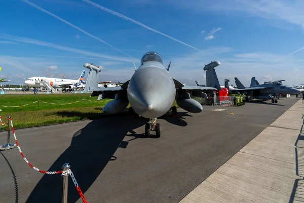 Berlin April 2018 Electronic Warfare Aircraft Boeing 18G Growler United — Stock Photo, Image