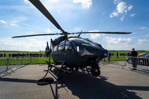 Berlin Abril 2018 Helicóptero Utilitário Airbus Helicopters H145M Exército Alemão — Fotografia de Stock