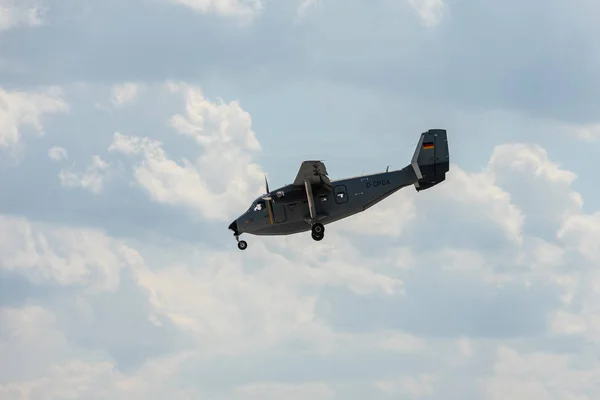 Berlijn April 2018 Stol Vervoer Patrouille Vliegtuigen Pzl Mielec Skytruck — Stockfoto