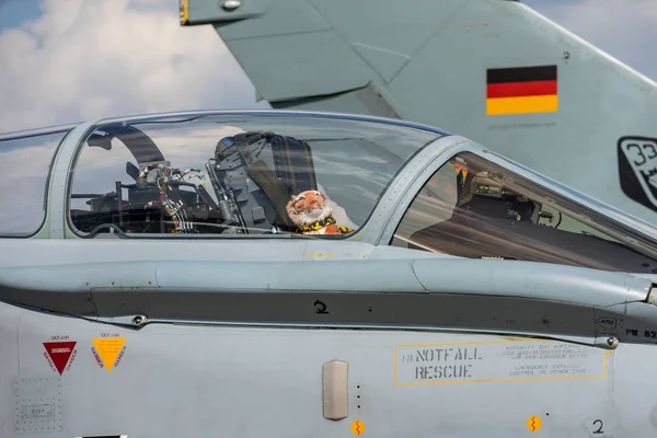 Berlin April 2018 Cockpit Multirole Fighter Strike Aircraft Panavia Tornado — Stock Photo, Image