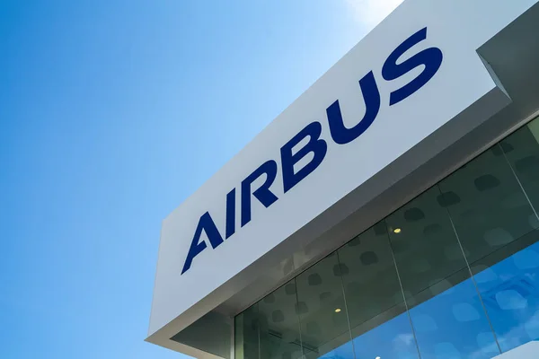 Berlín Abril 2018 Office Airbus Group Exposición Ila Berlin Air — Foto de Stock