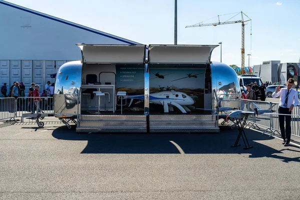 Berlin Abril 2018 Skeldar 200 Vtol Médio Alcance Decolagem Aterragem — Fotografia de Stock