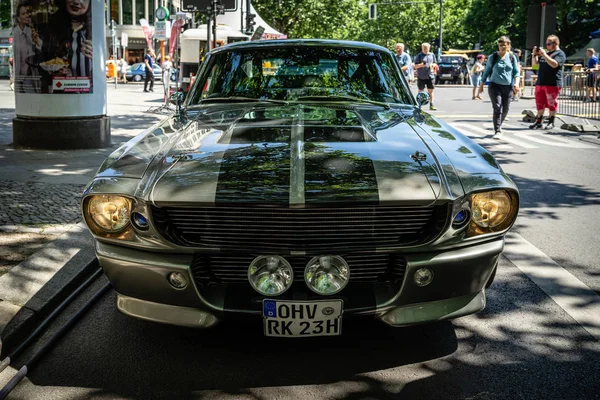 Berlin Haziran 2018 Midilli Araba Ford Mustang Ilk Nesil Klasik — Stok fotoğraf