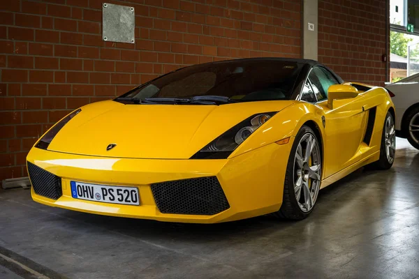 Paaren Glien Germany May 2018 Sport Car Lamborghini Gallardo Die — 图库照片