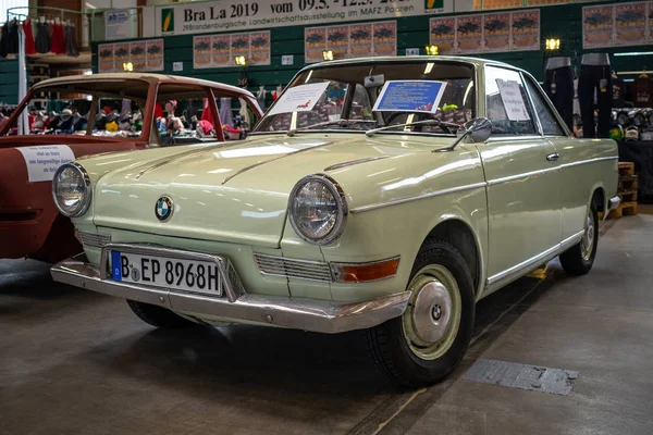 Paaren Glien Alemania Mayo 2018 Coche Motor Trasero Pequeño Bmw — Foto de Stock