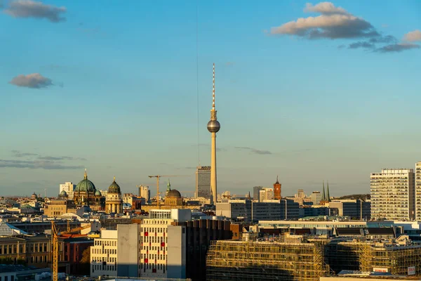 Berlin Eylül 2018 Tarihsel Berlin Merkezinde Kuş Uçuş Yükseklikten Görüntülemek — Stok fotoğraf
