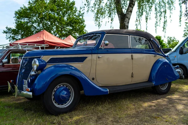 Paaren Glien Alemania Mayo 2018 Coche Retro Ford Cabrio 1935 — Foto de Stock