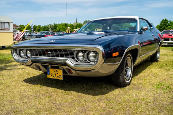 Paaren Glien Germany May 2018 Mid Size Car Plymouth Satellite — Stok fotoğraf