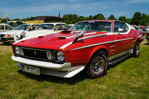 Paaren Glien Germany May 2018 Muscle Car Ford Mustang Mach — 图库照片