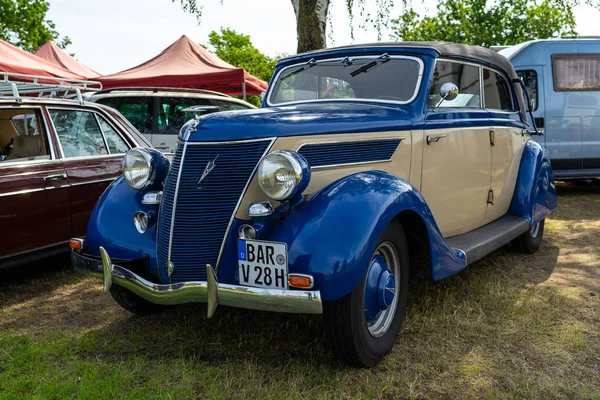 Paaren Glien Germania Maggio 2018 Retro Car Ford Cabrio 1935 — Foto Stock