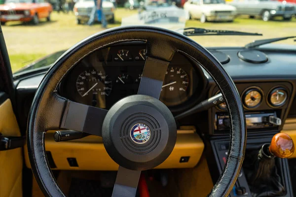 Paaren Glien Germany May 2018 Interior Sports Car Alfa Romeo — Stock Photo, Image