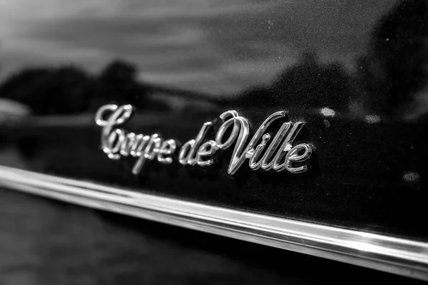 Paaren Glien Allemagne Mai 2018 Fragment Grande Voiture Luxe Cadillac — Photo