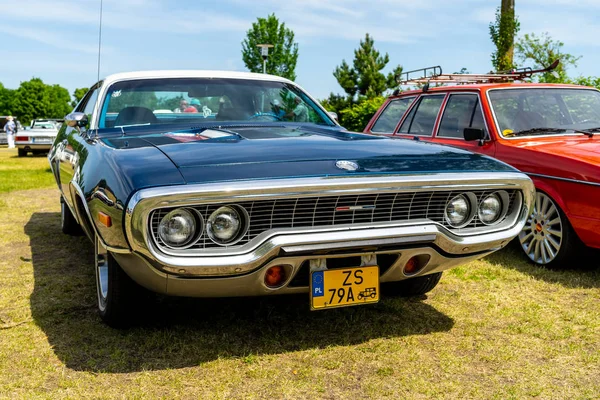 Paaren Glien Germany May 2018 Mid Size Car Plymouth Satellite — ストック写真