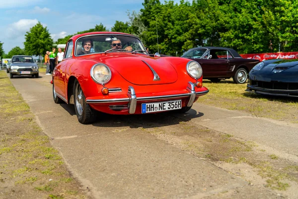 Paaren Glien Alemania Mayo 2018 Coche Deportivo Lujo Porsche 356 — Foto de Stock