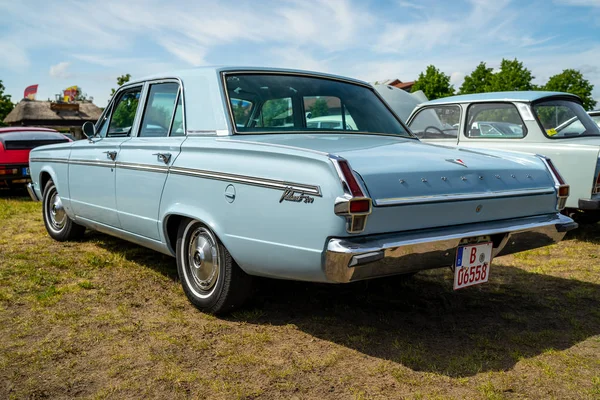 Paaren Glien Germany May 2018 Compact Car Plymouth Valiant 200 — Stock Photo, Image