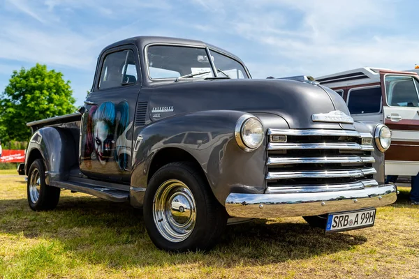 Paaren Glien Alemania Mayo 2018 Camioneta Chevrolet Advance Design C3100 —  Fotos de Stock