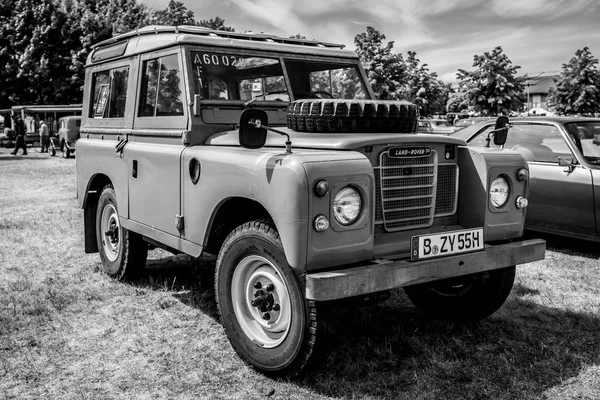 Paaren Glien Γερμανία Μαΐου 2018 Road Όχημα Land Rover Series — Φωτογραφία Αρχείου