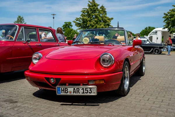 Paaren Glien Germany May 2018 Sports Car Alfa Romeo Spider — Stock Photo, Image