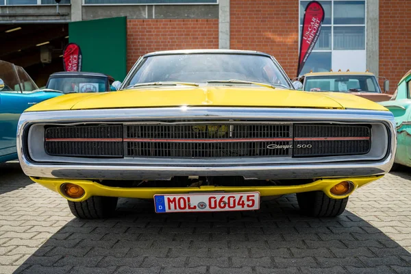 Paren Glien Alemanha Maio 2018 Médio Porte Carro Dodge Charger — Fotografia de Stock