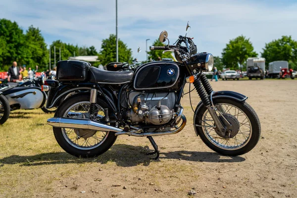 Paaren Glien Alemania Mayo 2018 Motocicleta Bmw R75 1970 Die —  Fotos de Stock