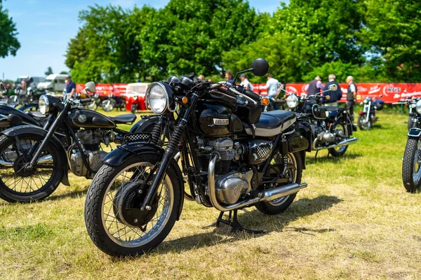 Paaren Glien Germany May 2018 Classic British Motorcycle Ambassador Die — Stockfoto