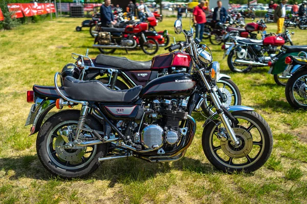 Paaren Glien Germany May 2018 Motorcycle Kawasaki Ltd1000 1983 Die — Stock fotografie