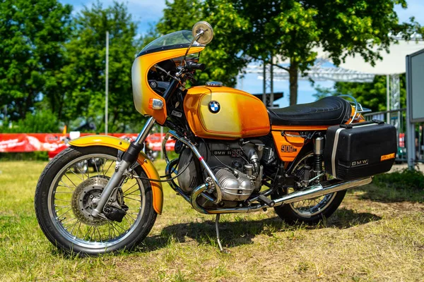 Paaren Glien Alemania Mayo 2018 Moto Deportivo Bmw R90S 1976 —  Fotos de Stock