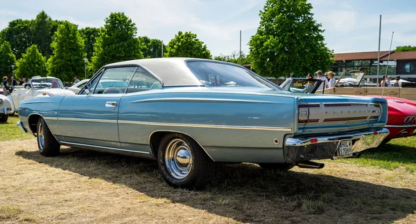 Paaren Glien Germany May 2018 Mid Size Car Plymouth Satellite — ストック写真