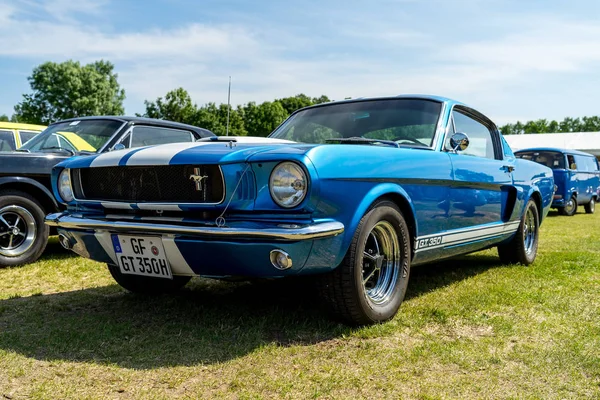 Paaren Glien Tyskland Maj 2018 Ponny Bil Shelby Cobra Gt350 — Stockfoto