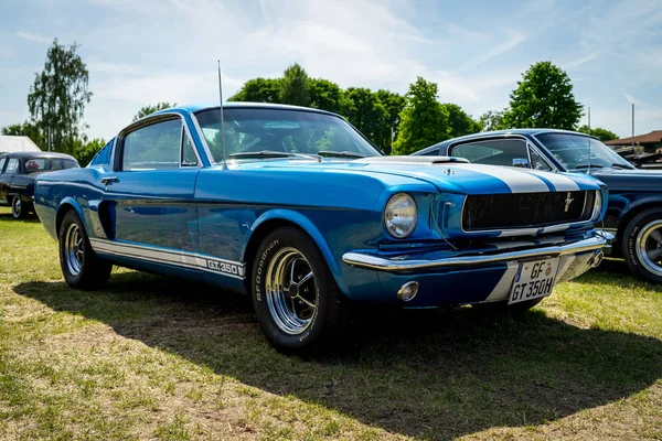 Paaren Glien Tyskland Maj 2018 Ponny Bil Shelby Cobra Gt350 — Stockfoto