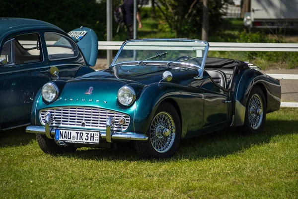 Paaren Glien Germany May 2018 Sports Car Triumph Tr3 1955 — Stock Photo, Image