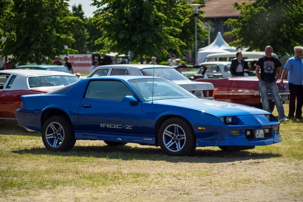 Paaren Glien Germania Maggio 2018 Muscolo Chevrolet Camaro Iroc Z28 — Foto Stock