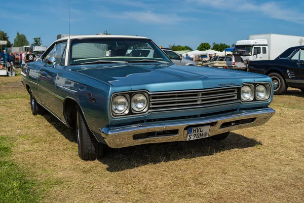 Paaren Glien Allemagne Mai 2018 Voiture Moyenne Plymouth Satellite Sport — Photo