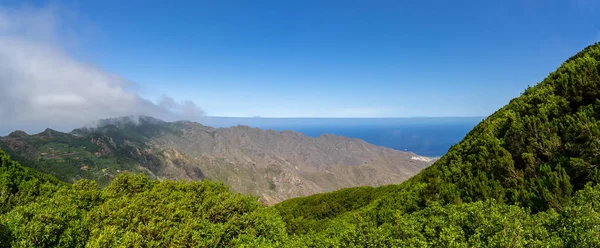 Panoramatický Výhled Pohoří Macizo Anaga Tenerife Kanárské Ostrovy Španělsko — Stock fotografie