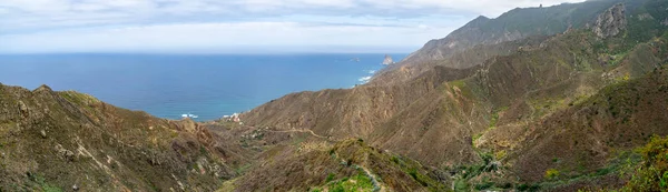 Panoramatický Výhled Hory Severní Části Ostrova Tenerife Kanárské Ostrovy Španělsko — Stock fotografie