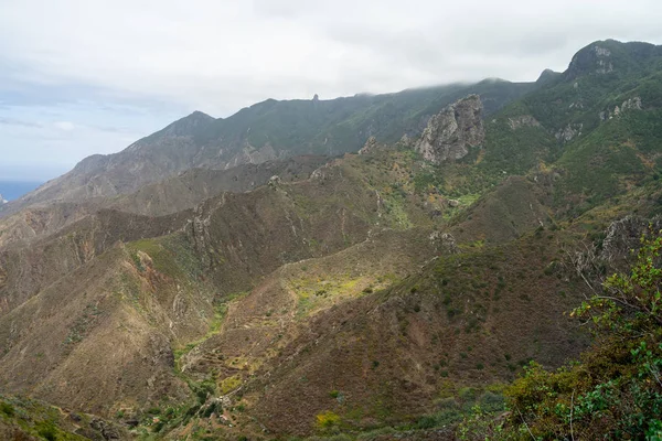 Vista Das Montanhas Parte Norte Tenerife Ilhas Canárias Espanha Vista — Fotografia de Stock