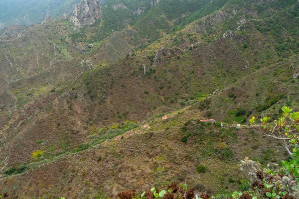 Vista Sulle Montagne Della Parte Settentrionale Tenerife Isole Canarie Spagna — Foto Stock
