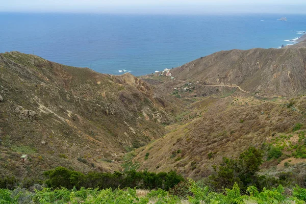 Kilátás Nyílik Hegyekre Tenerife Északi Részén Kanári Szigetek Spanyolország Nézd — Stock Fotó